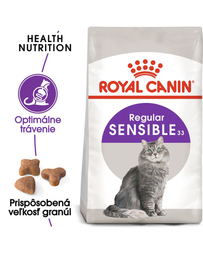 ROYAL CANIN Sensible 400g granule pre mačky s citlivým trávením