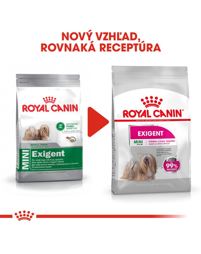 ROYAL CANIN Mini Exigent 4kg granule pre mlsné malé psy