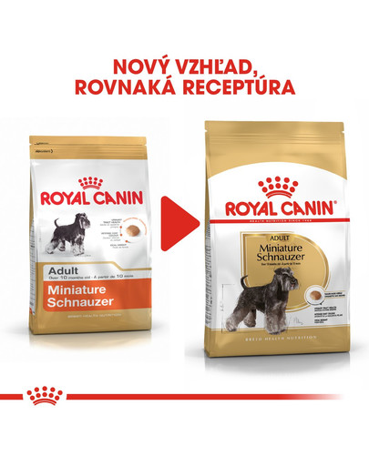 ROYAL CANIN Schnauzer Adult 500g granule pre dospelého bradáča