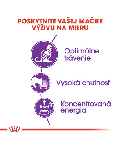 ROYAL CANIN Sensible 10kg + 2kg ZADARMO granule pre mačky s citlivým trávením