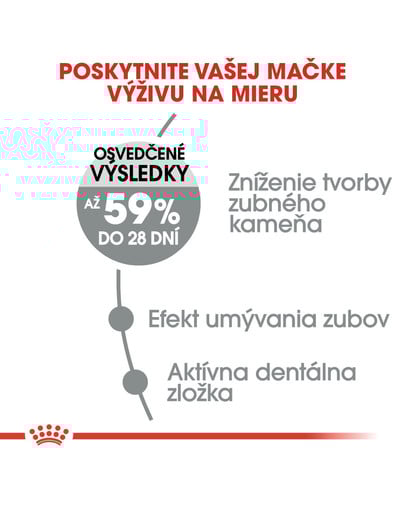 ROYAL CANIN Oral Care 3.4 kg granule pre mačky znižujúce tvorbu zubného kameňa