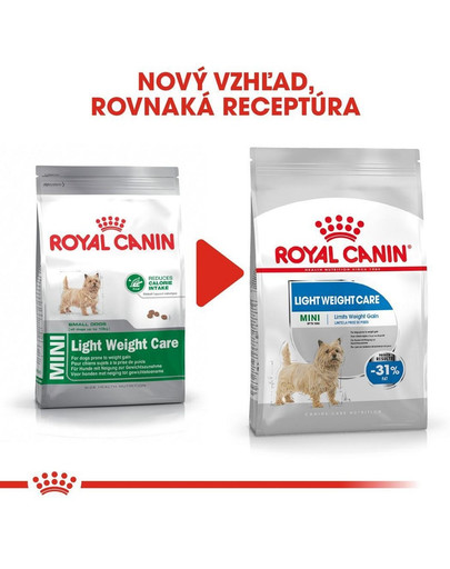 ROYAL CANIN Mini Light Weight Care 8kg granule pre dospelých psov malých plemien so sklonom k nadváhe