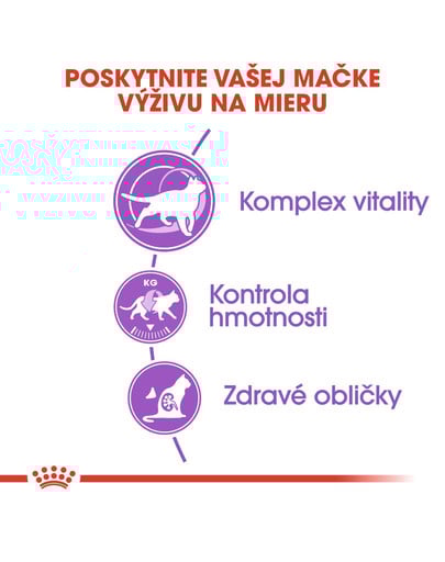 ROYAL CANIN Sterilised 7+ granule 3,5kg pre starnúce kastrované mačky