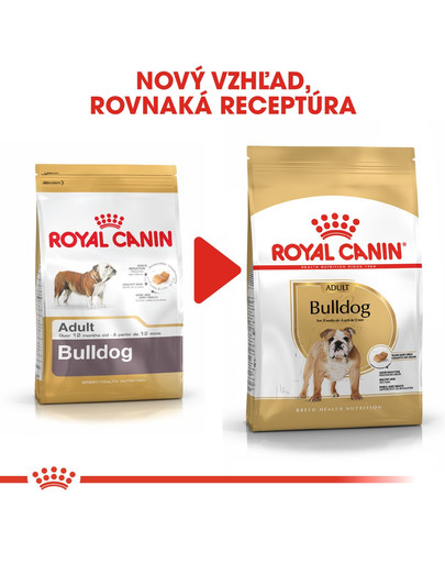 ROYAL CANIN Bulldog Adul 3kg granule pre dospelého buldoga