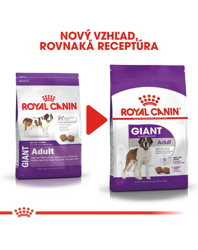 ROYAL CANIN Giant Adult 15kg granule pre dospelé obrie psy