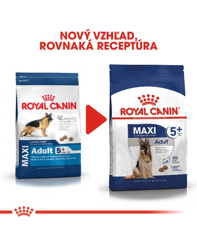 ROYAL CANIN Maxi Adult 5+ 15kg granule pre dospelé starnúce veľké psy