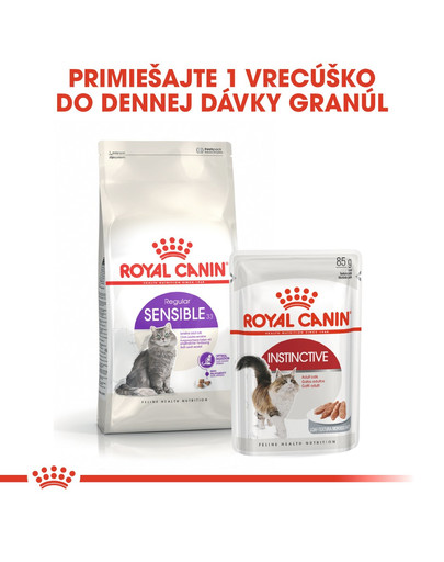 ROYAL CANIN Sensible 10kg granule pre mačky s citlivým trávením
