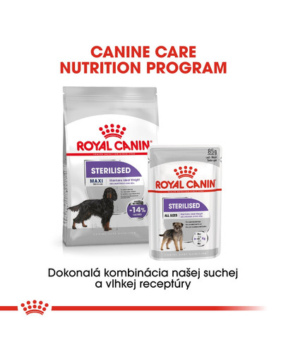 ROYAL CANIN Maxi Sterilised 12 kg granule pro kastrované psy