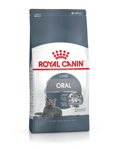 ROYAL CANIN Oral Care 8 kg granule pre mačky znižujúce tvorbu zubného kameňa