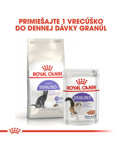 ROYAL CANIN Sterilised 400g granule pre dospelé kastrované mačky