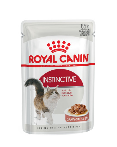 ROYAL CANIN Instinctive Gravy 85g kapsička pre mačky v šťave 36 +12 ZADARMO