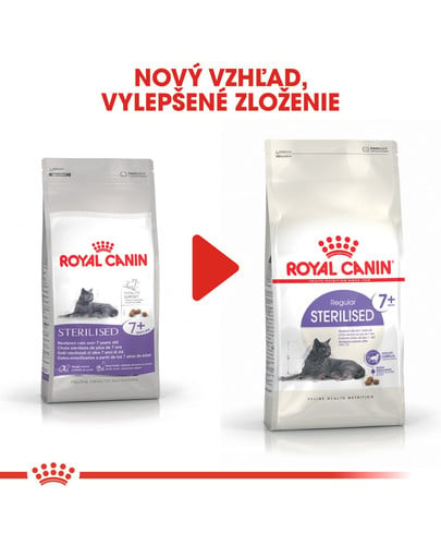 ROYAL CANIN Sterilised 7+ granule 10kg pre starnúce kastrované mačky