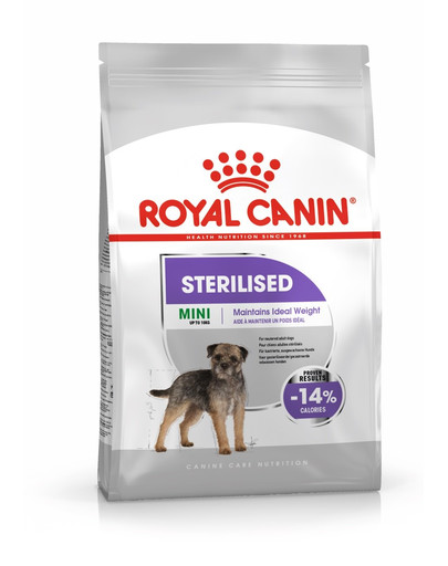 ROYAL CANIN Mini Sterilised 2kg granule pre kastrované malé psy