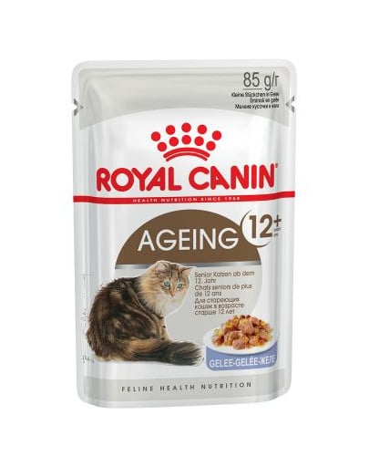 ROYAL CANIN Ageing +12 Jelly 12x85g kapsička pre staré mačky v želé