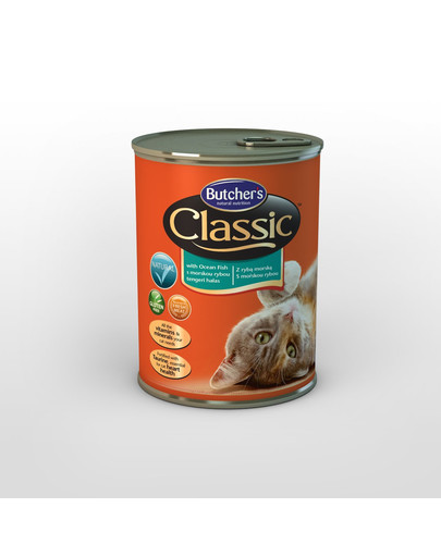 BUTCHER'S Classic kúsky morských rýb v želé 400 g