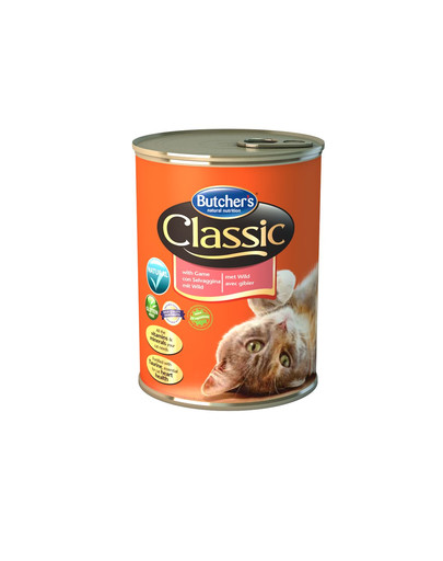 BUTCHER'S Classic kúsky zveriny v želé 400 g