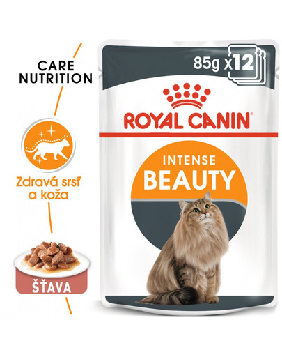 ROYAL CANIN Intense Beauty Gravy 85gx 12 kapsička pre mačky v šťave