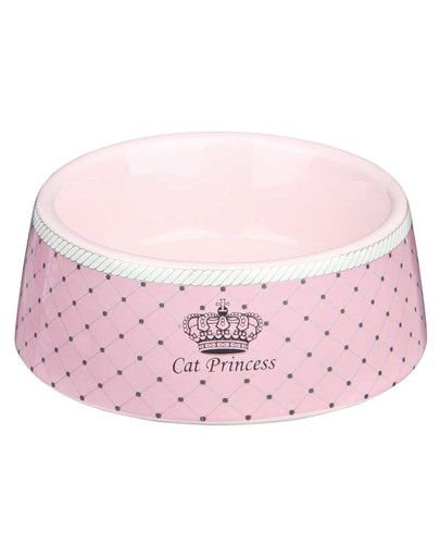 TRIXIE Miska keramická Cat Princess 0.18 l ružová