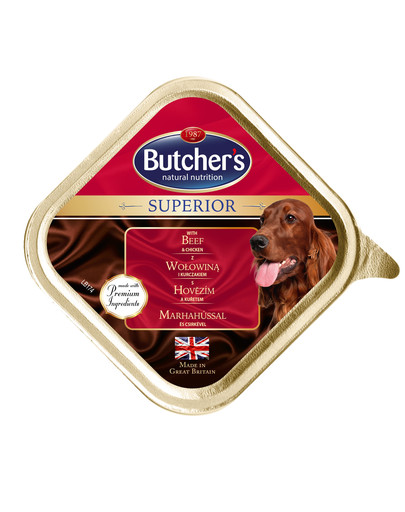 BUTCHER'S Superior paštéta hovädzie a kuracie mäso 150 g