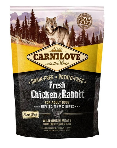 CARNILOVE Dog Fresh Chicken & Rabbit 1,5 kg