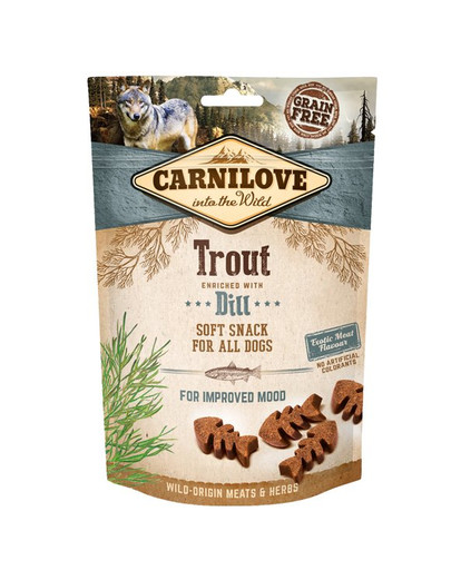 CARNILOVE Semi Moist Snack Trout&Dill 200 g