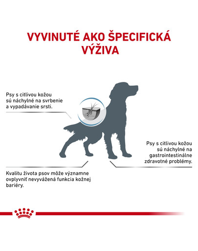 ROYAL CANIN Dog skin support dog 7 kg