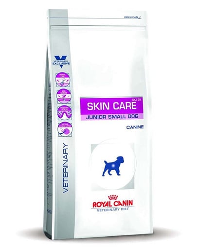 ROYAL CANIN Veterinary Health Nutrition Dog Skin Care Puppy Small Dog 2 kg