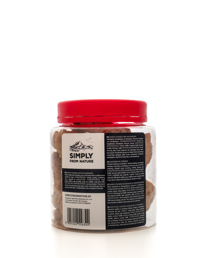 SIMPLY FROM NATURE Baked Cookies with cranberry Brusnicové sušienky 220 g