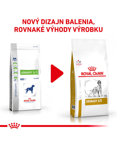ROYAL CANIN Veterinary Diet Dog Urinary S/O 14 kg