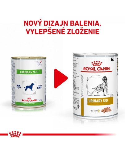ROYAL CANIN Veterinary Diet Dog Urinary S/O Can 410 g