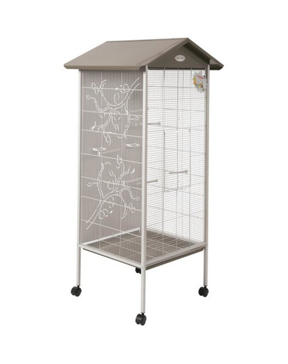 ZOLUX Voliíra Arabesque Agathe 165x74.5x78 cm svetlohnedá