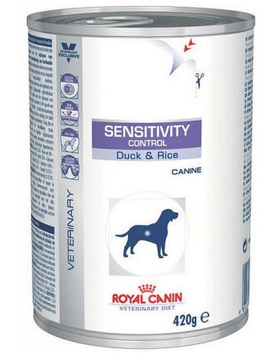 ROYAL CANIN Dog sensitivity control duck & rice Konzerva 420 g