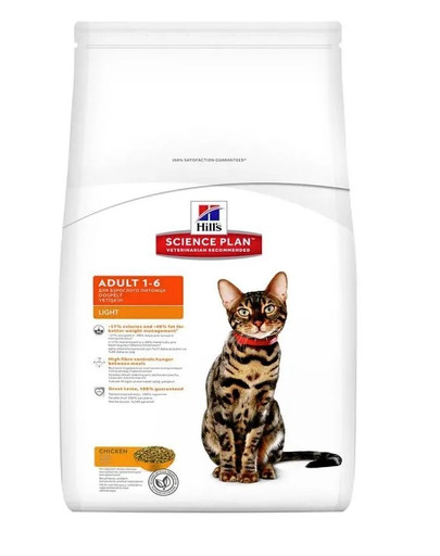 HILL'S Science Plan Feline Adult Light Chicken 5 kg