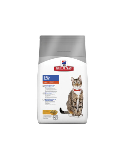 HILL'S Science Plan Feline Adult Oral Care Chicken 1,5 kg