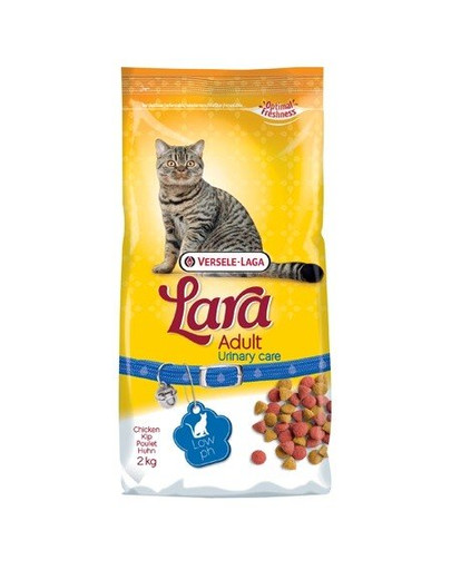 Versele-LAGA Lara Adult Urinary Care - Krmivo pre dospelé mačky s ťažkosťami močového traktu 2kg