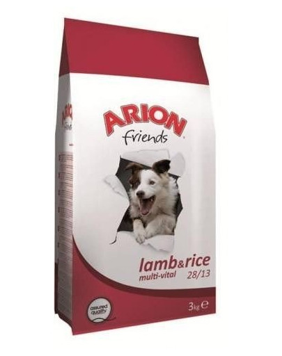ARION Arion Friends Lamb & Rice Multi-Vital - 13+2kg
