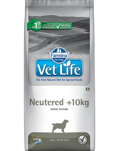 FARMINA Vet Life Dog Neutered >10 kg 2 kg
