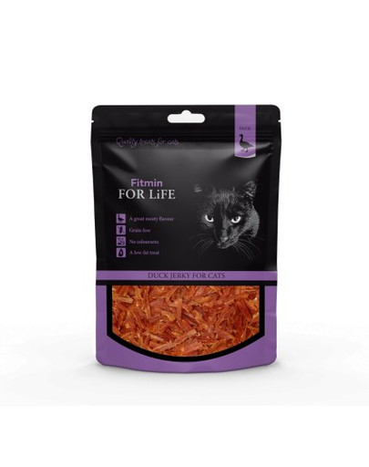FITMIN For Life Cat & dog Treat duck jerky 70 g
