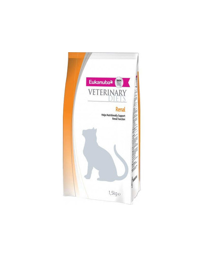 EUKANUBA Cat Veterinary Diets Renal Failure Adult All Breeds 1.5 kg