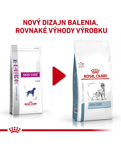 ROYAL CANIN Veterinary Health Nutrition Dog Skin Care Adult 2 kg