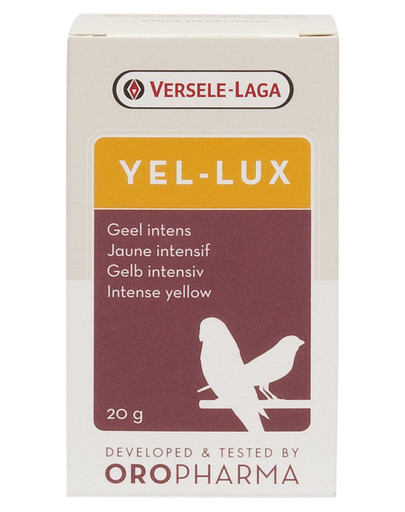 VERSELE-LAGA Yel-Lux - přírodní žluté barvivo pro ptáky 20 g