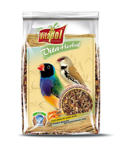 VITAPOL Ovocné semienka pre vtáky exotické 150 g