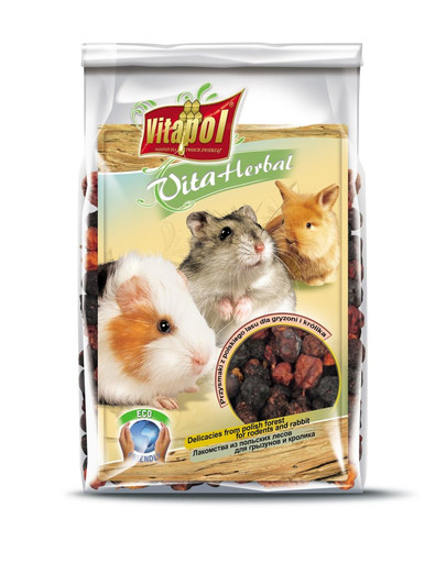 VITAPOL Maškrty z lesa pre hlodavce 100 g