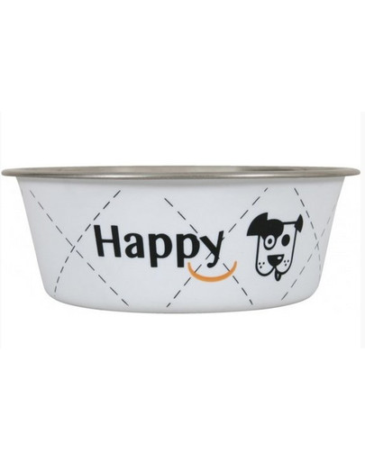 ZOLUX Miska Inox Happy 0,8 l biela