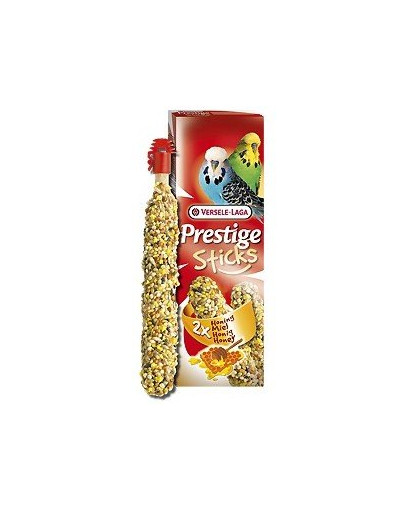 VERSELE-LAGA Prestige Sticks Budgies Honey 60 g - Kolby Miodowe Dla Papużek Falistych