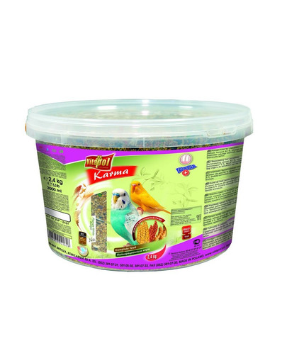 VITAPOL Krmivo pre andulky 3 l - 2.4 kg