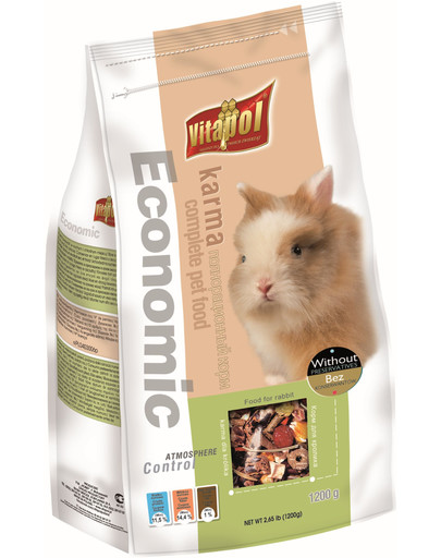 VITAPOL Pokrm pre králika economic 1200g