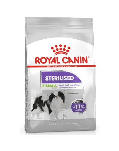 ROYAL CANIN Sterilised X-Small 0,5 kg krmivo pre dospelých, kastrovaných, miniatúrnych psov
