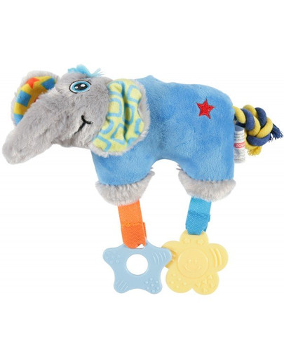 ZOLUX Slon hračka Puppy modrý