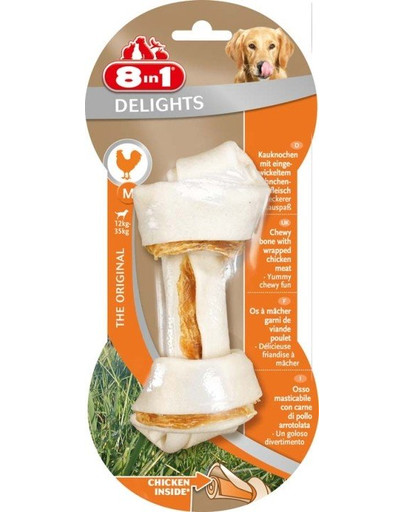 8in1 Delights žuvacie kosť M 70 g